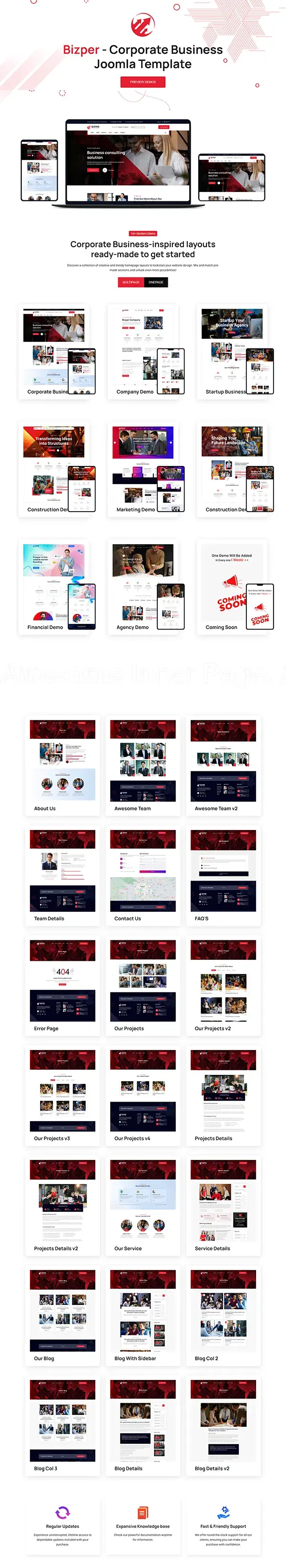Bizper - Joomla 6 Business Consulting Template